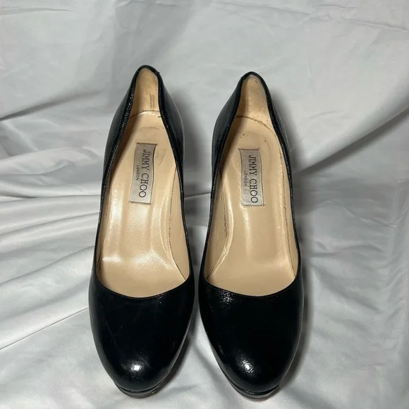 Jimmy Choo Patent Pumps | 37.5 - Picture 2 of 14